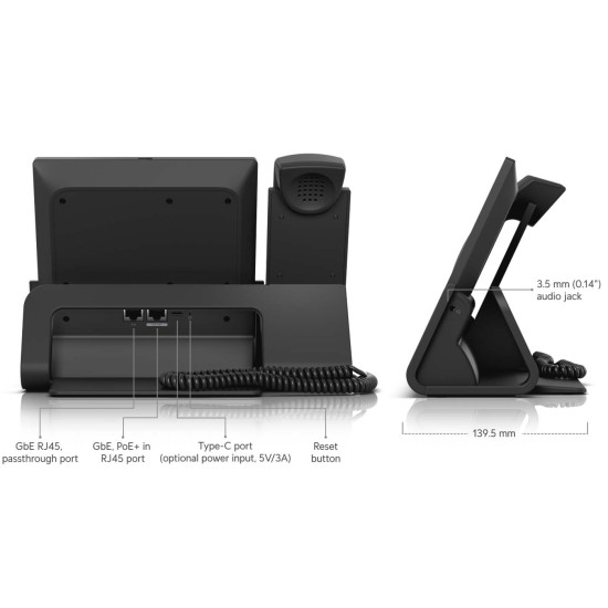 Telefon IP Enterprise cu ecran tactil 7" UniFi Ubiquiti G3 Touch Enterprise, UTP-G3-Touch-Enterprise